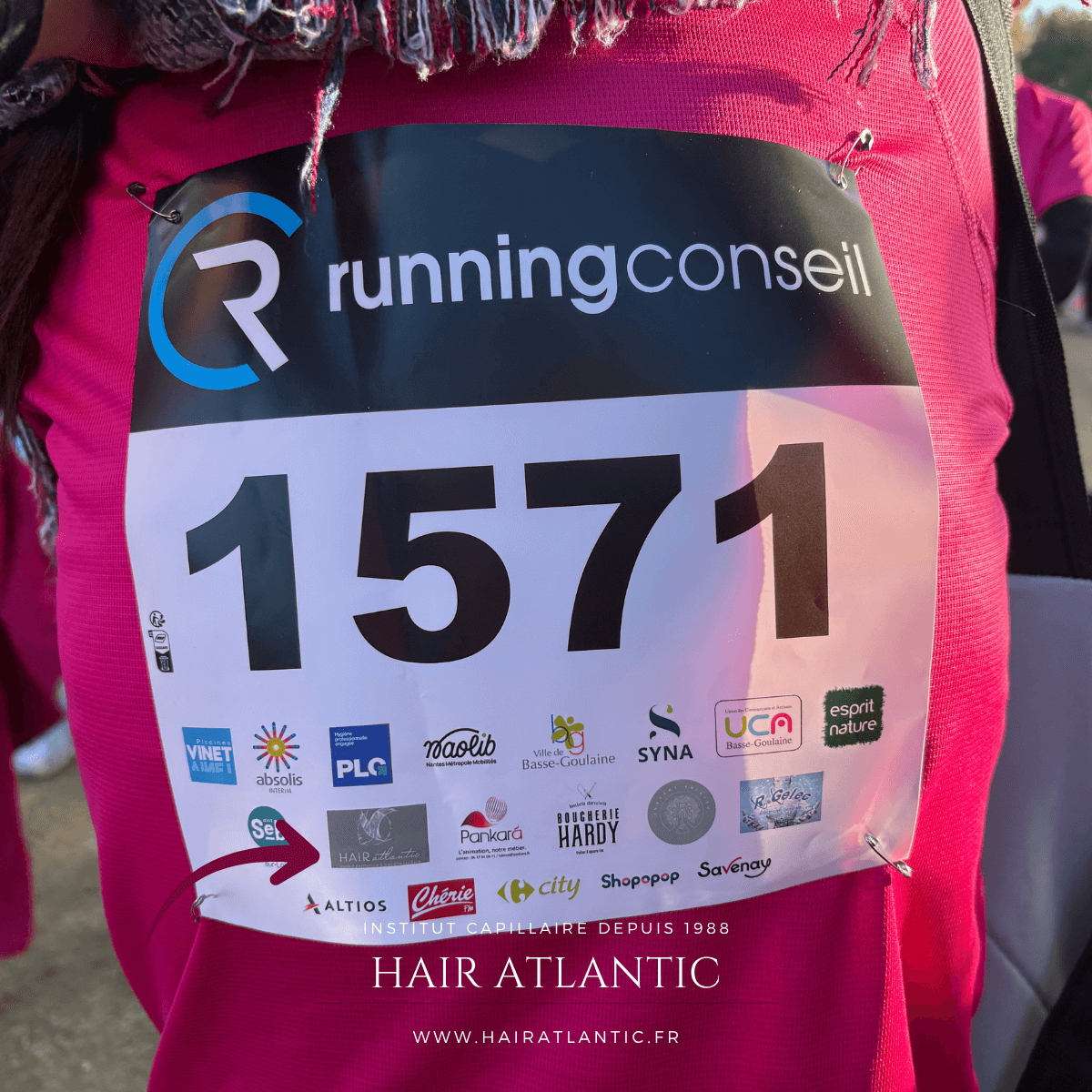 Course l'étincelante ma parenthèse hair Atlantic